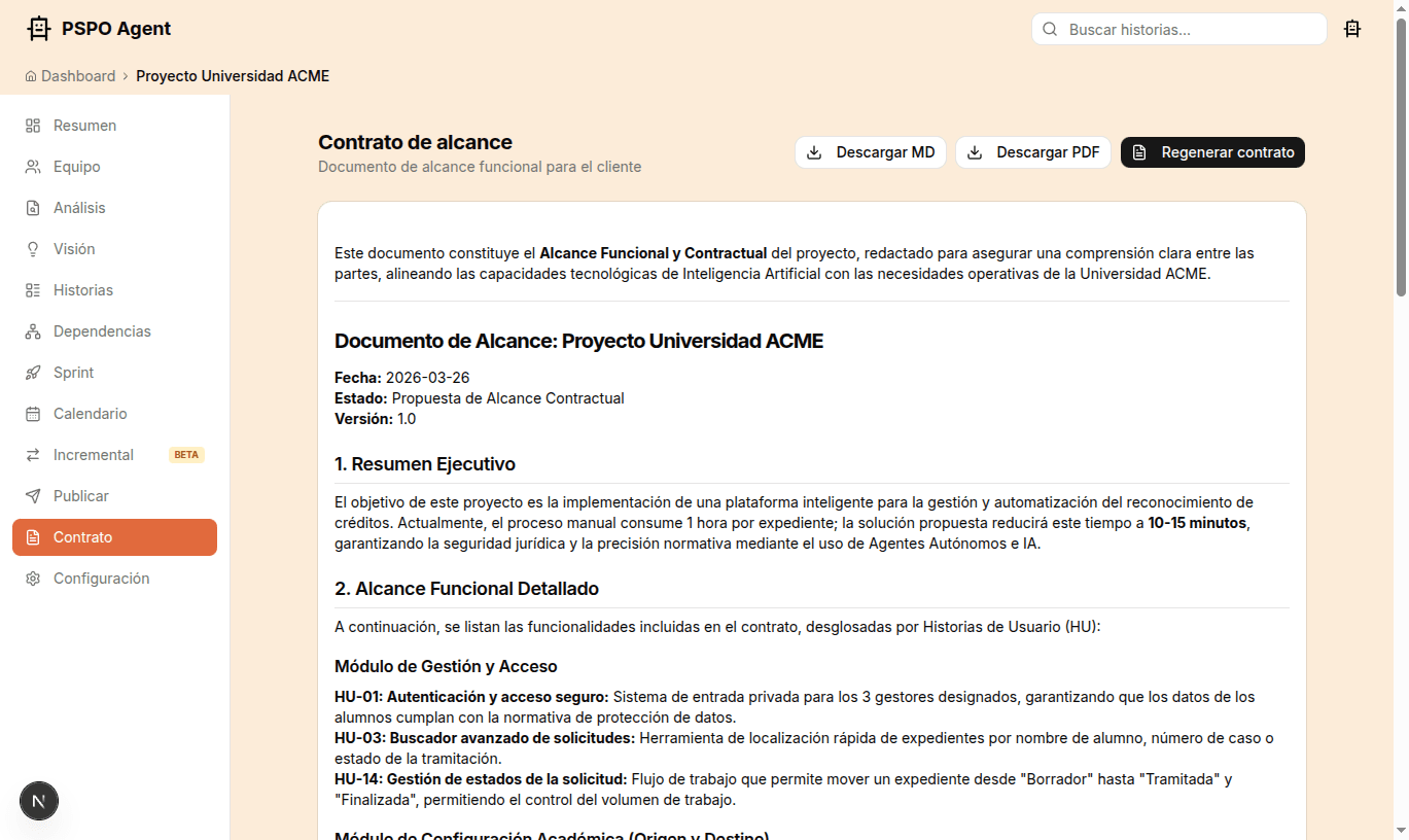 Contrato de alcance funcional generado automaticamente